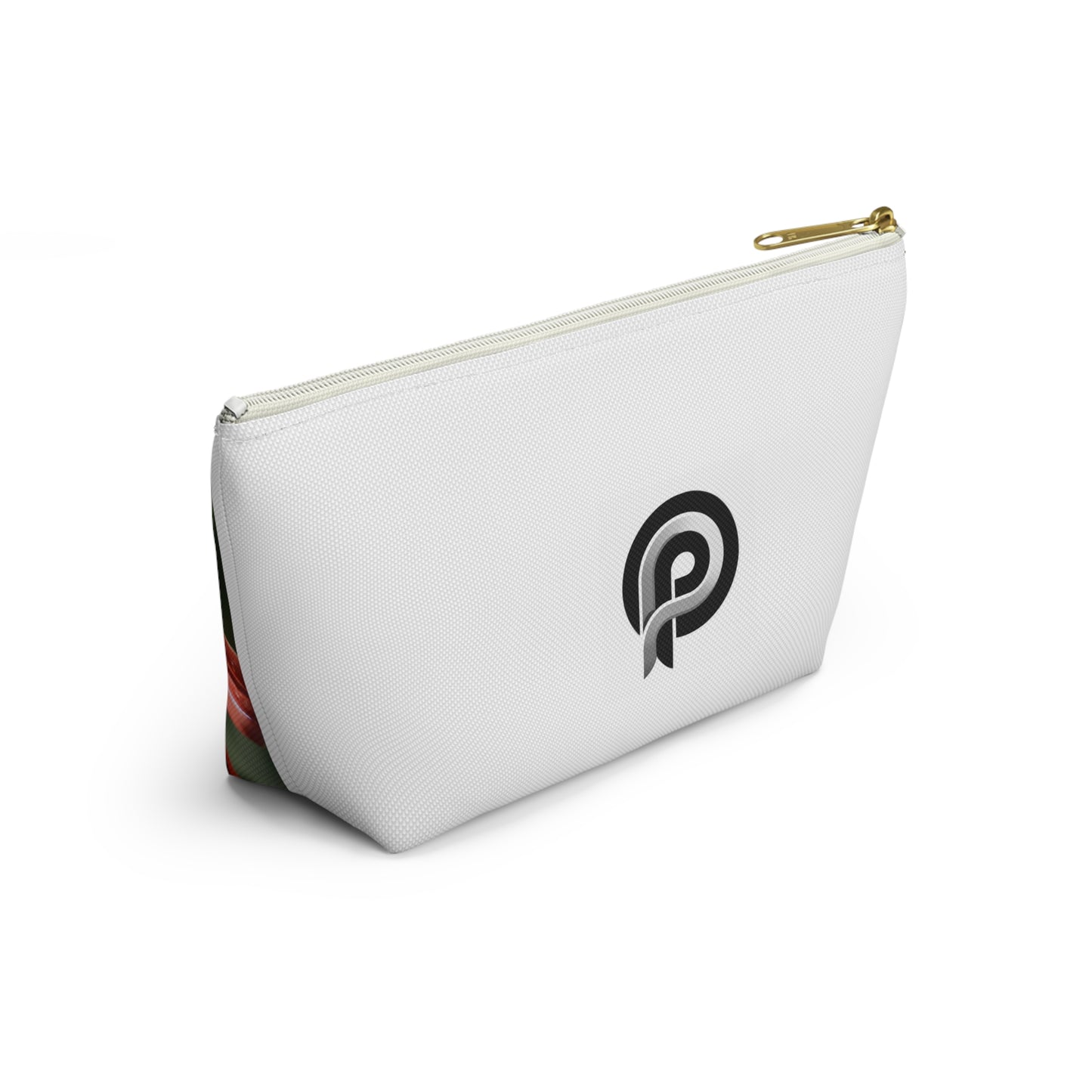 Orange Flower Pouch