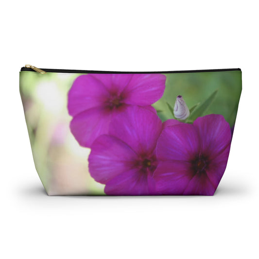 Magenta Flower Pouch