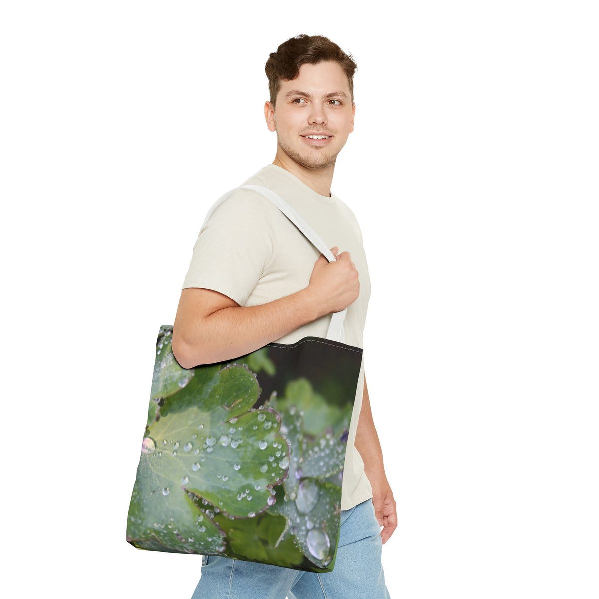 Water and Leaves - Tote