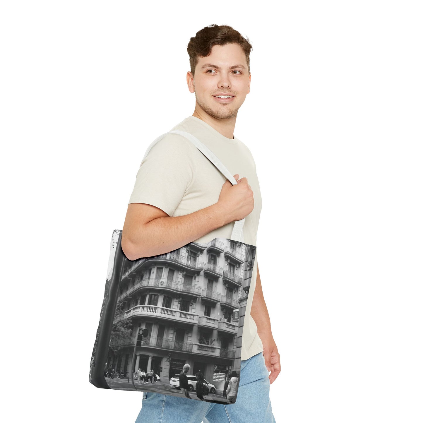 Street Corner Madrid - Tote