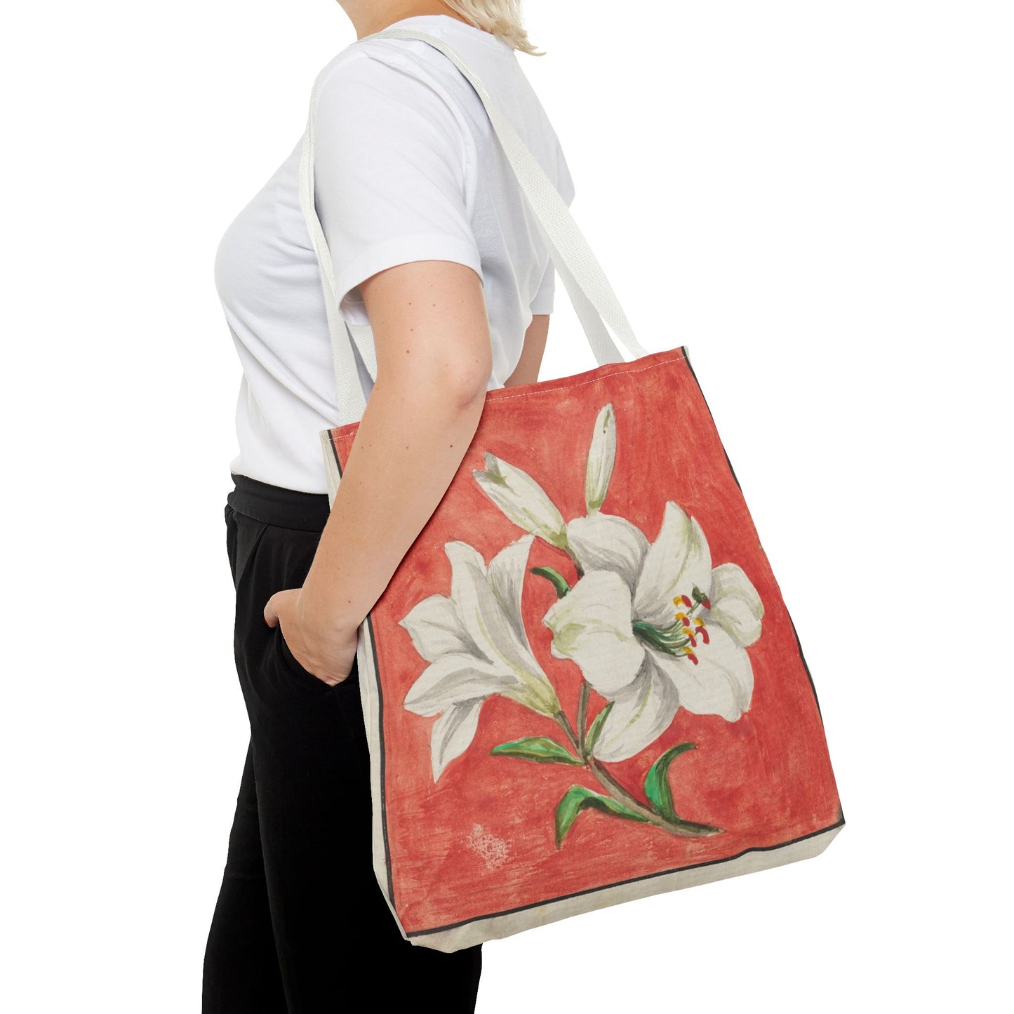 White Lily - Unknown Artist - Tote