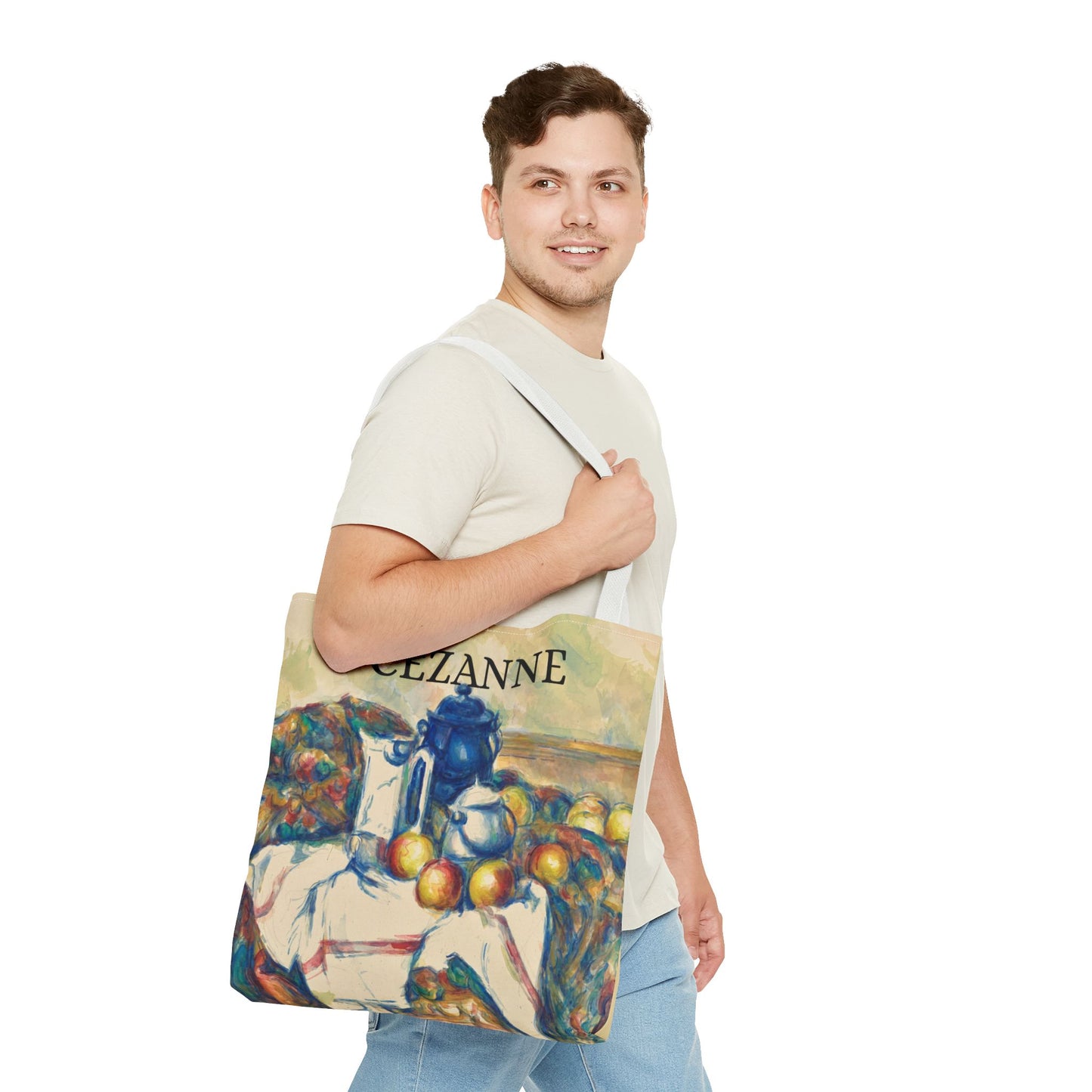 Still Life with Blue Pot - Cezanne - Tote