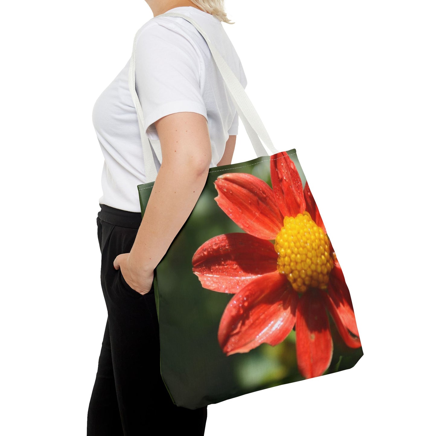 Orange Flower - Tote