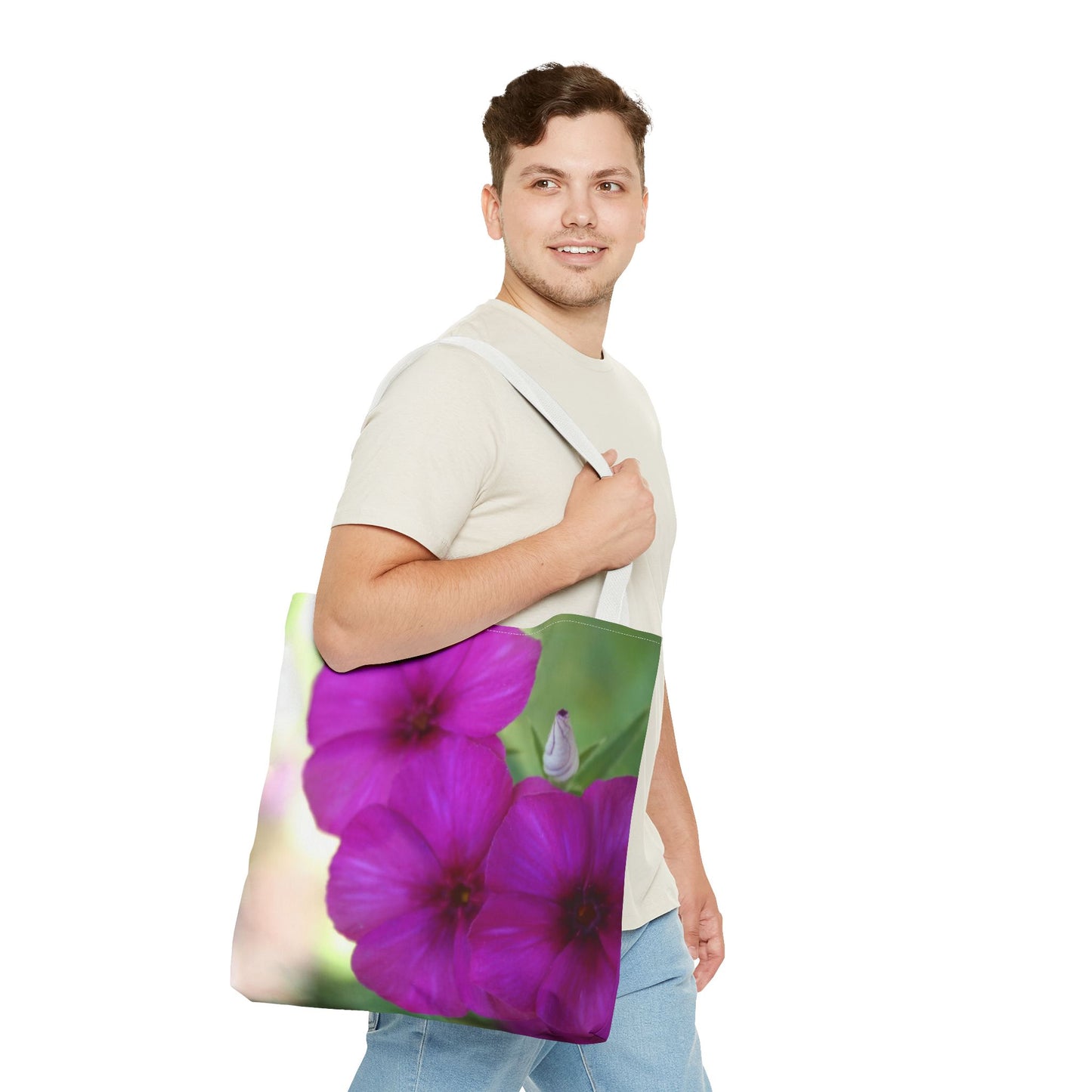 Magenta Flower - Tote