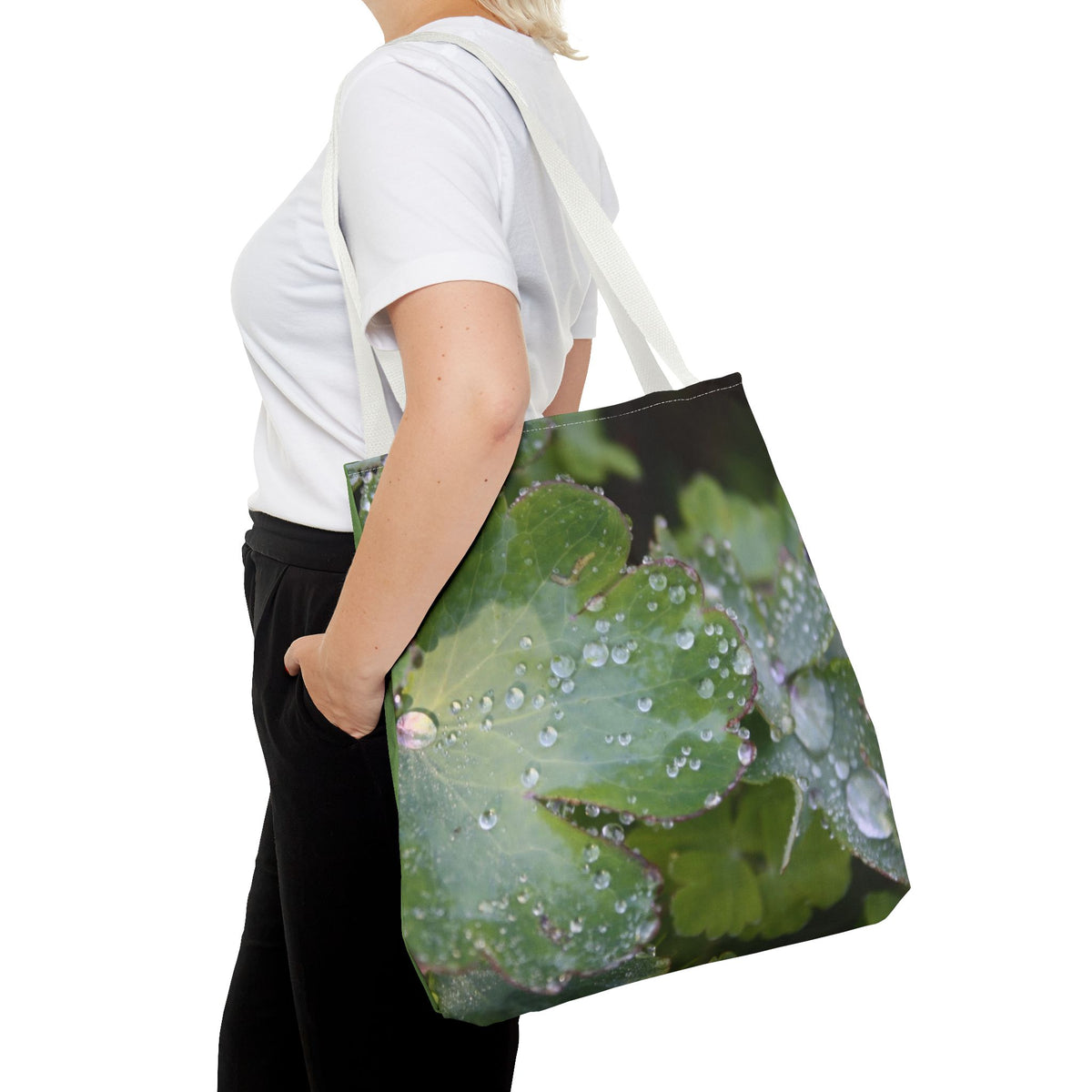 Water and Leaves - Tote