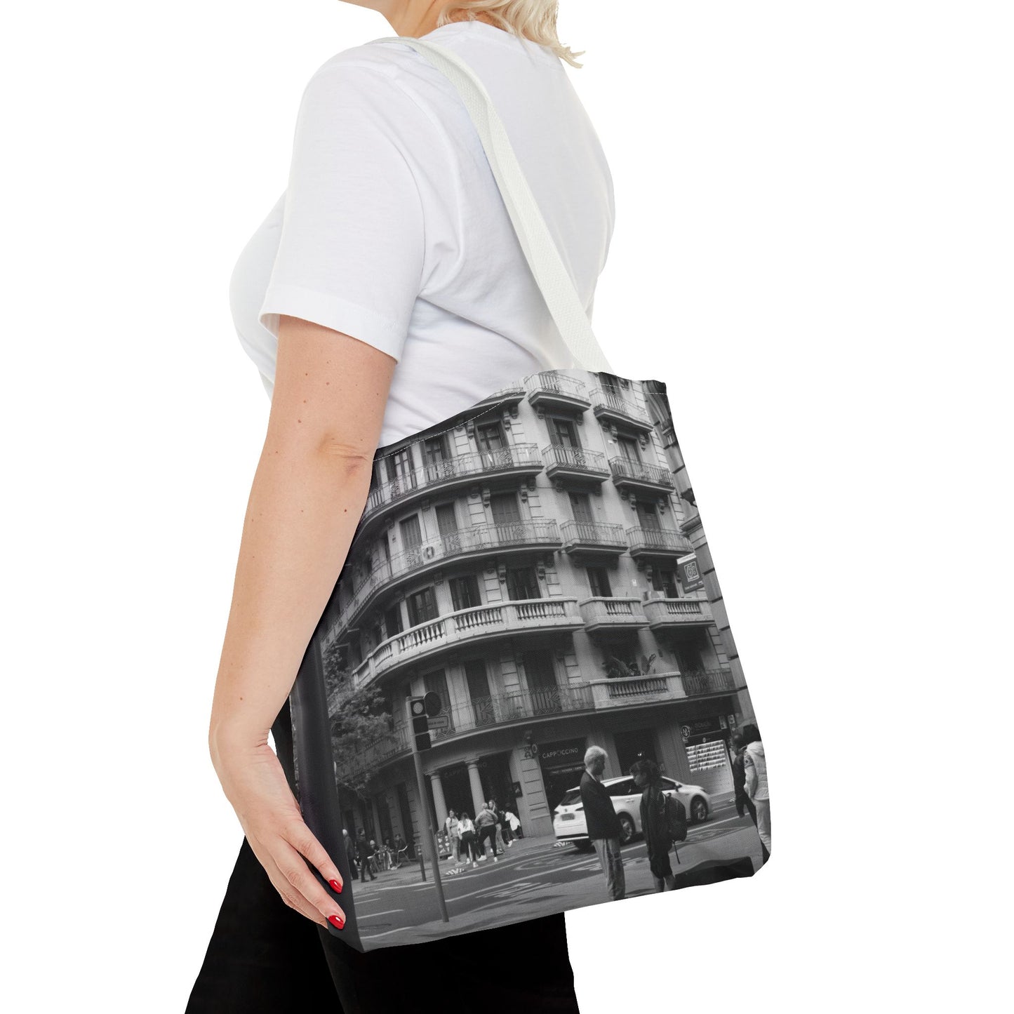 Street Corner Madrid - Tote