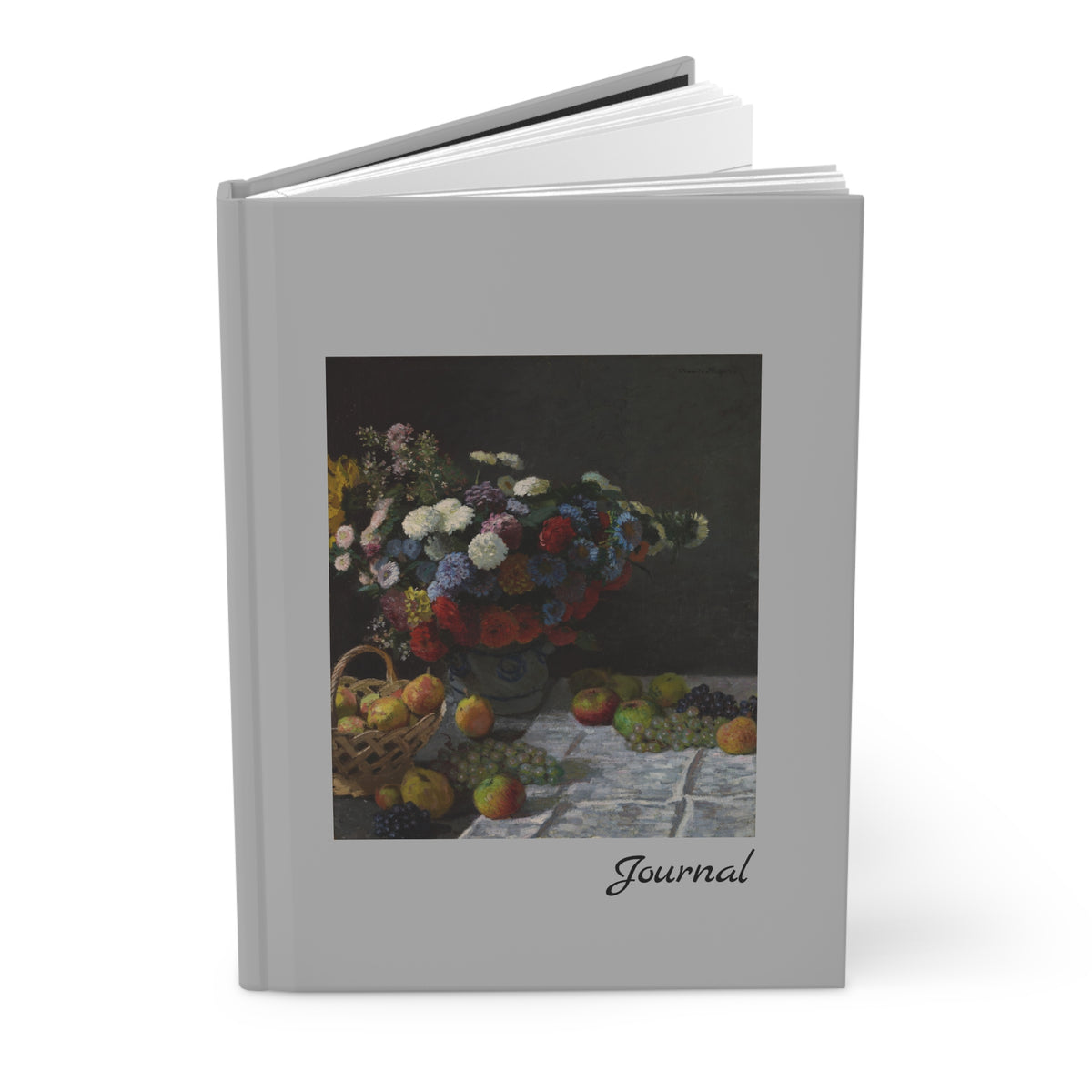Still Life with Flowers and Fruit - Monet - Journal