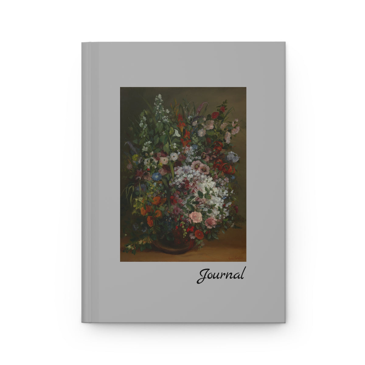 Bouquet of Flowers in a Vase - Courbet - Journal