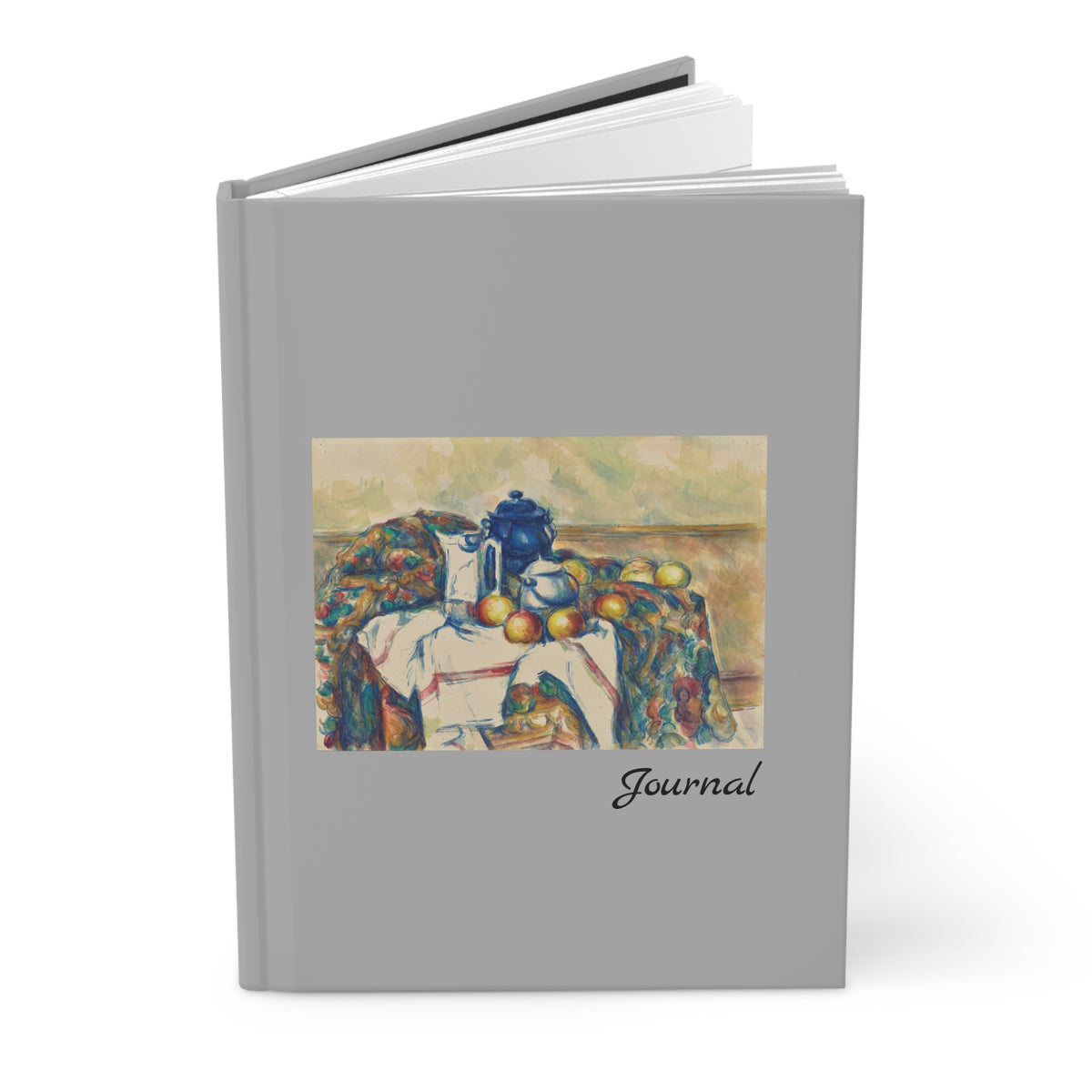 Still Life with Blue Pot - Cezanne - Journal