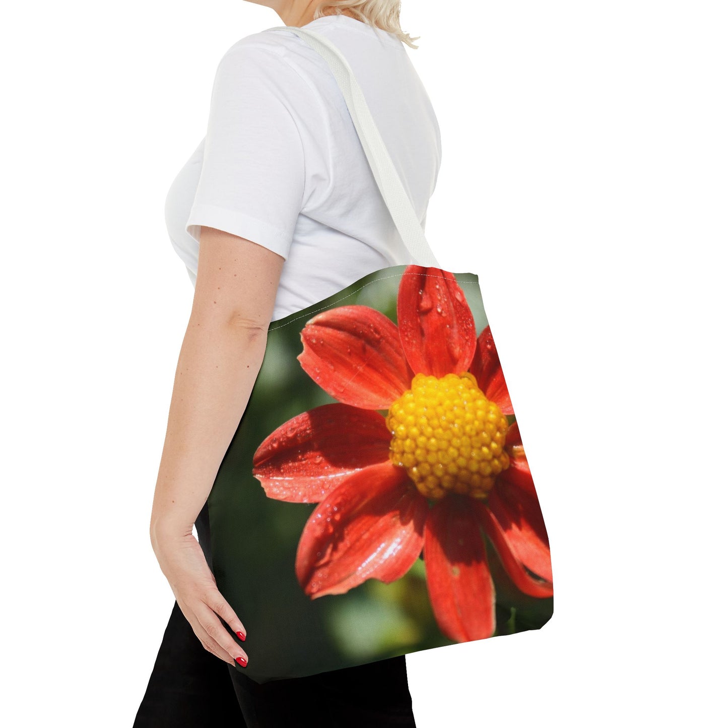 Orange Flower - Tote