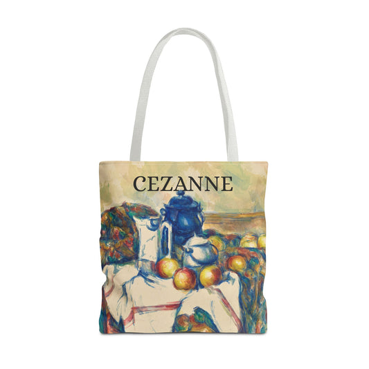 Still Life with Blue Pot - Cezanne - Tote