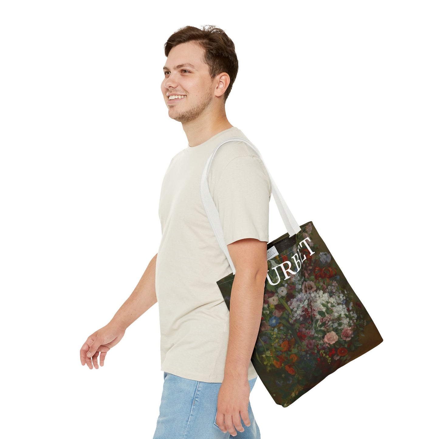 Bouquet of Flowers in a Vase - Courbet Tote