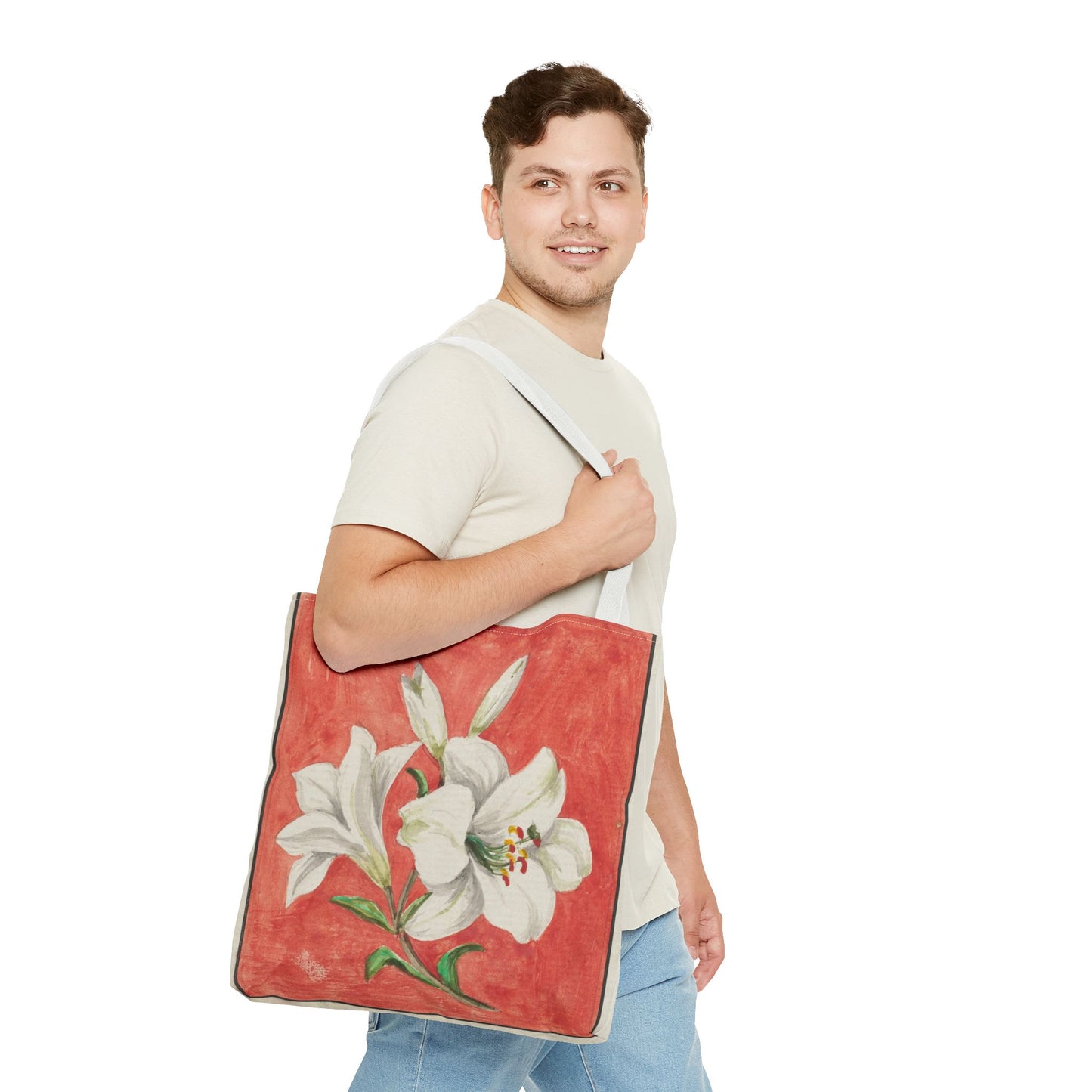 White Lily - Unknown Artist - Tote