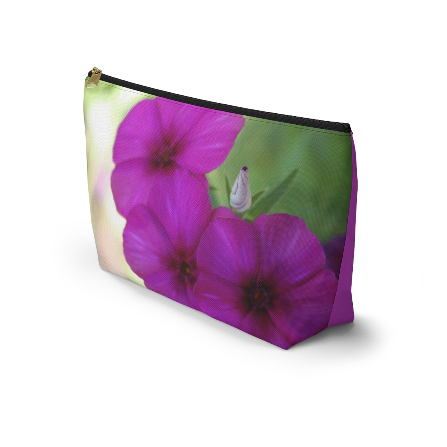 Magenta Flower Pouch