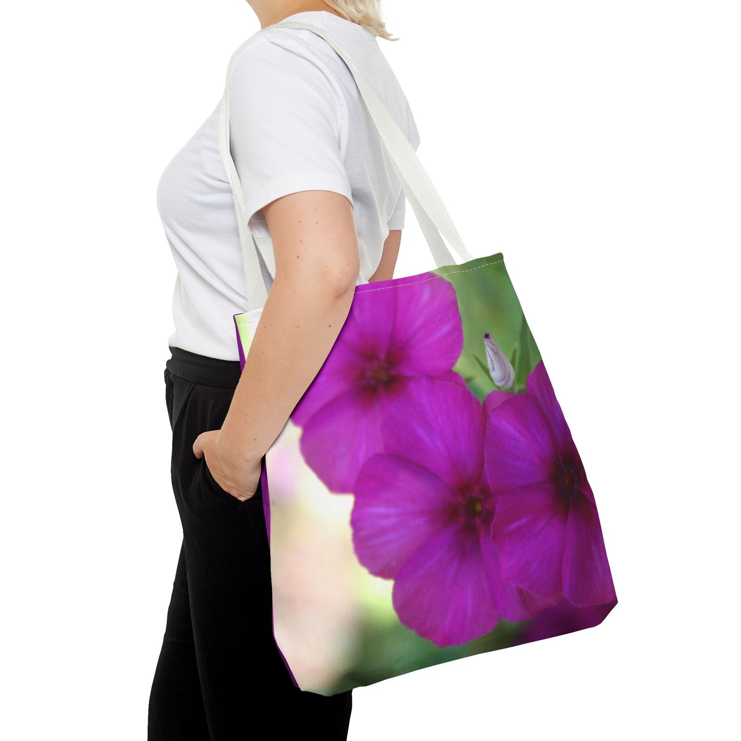 Magenta Flower - Tote