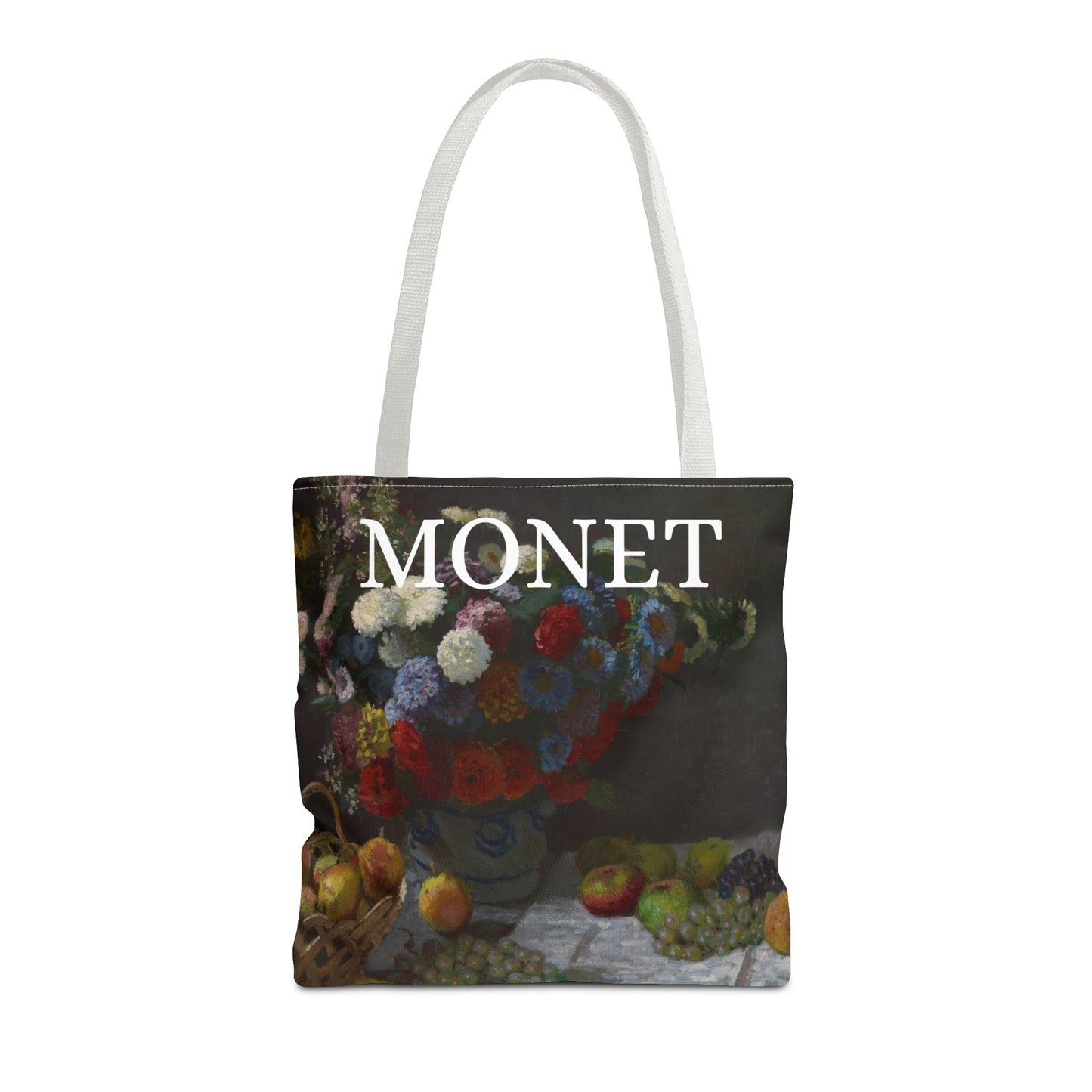 Still Life with Flowers and Fruit - Monet - Tote