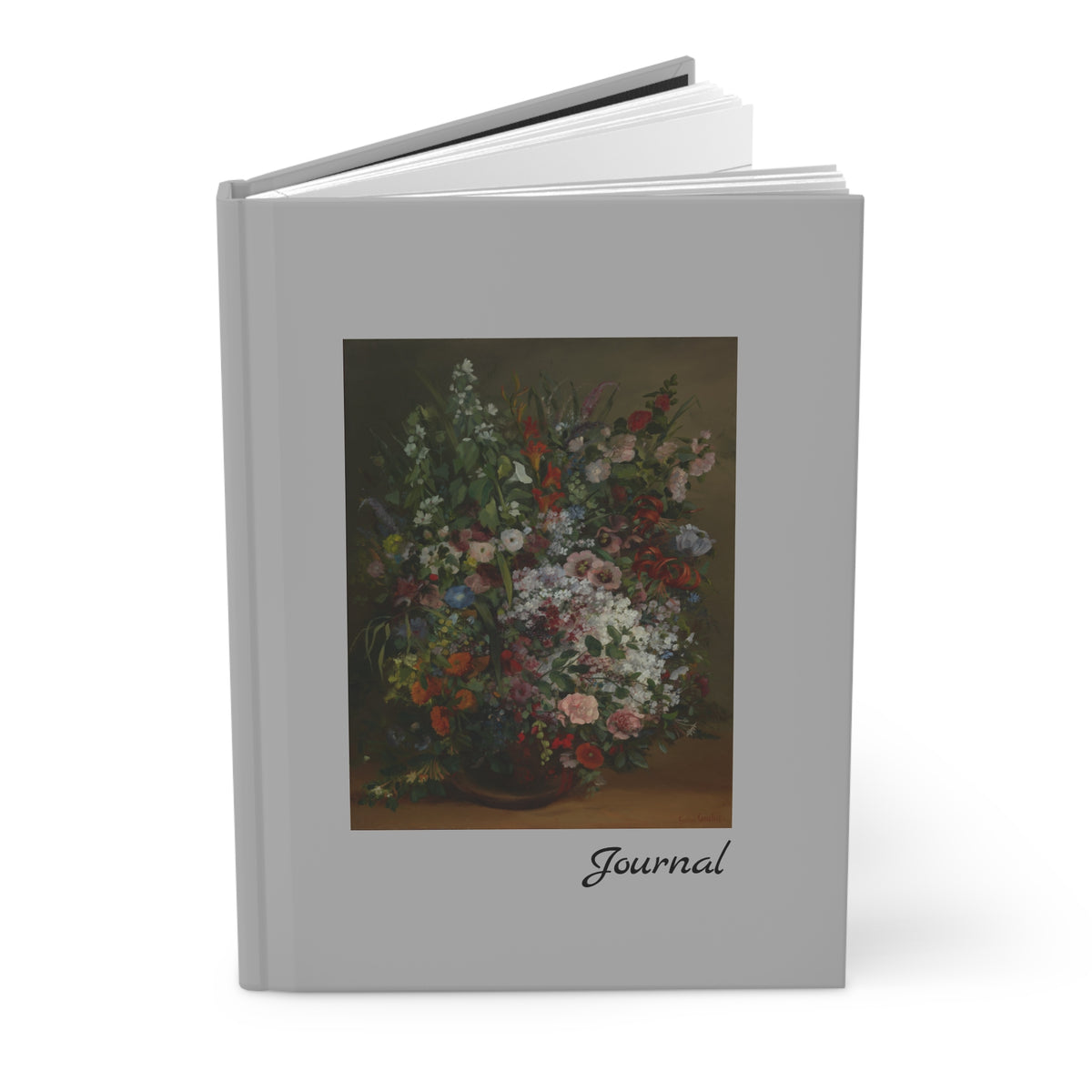Bouquet of Flowers in a Vase - Courbet - Journal