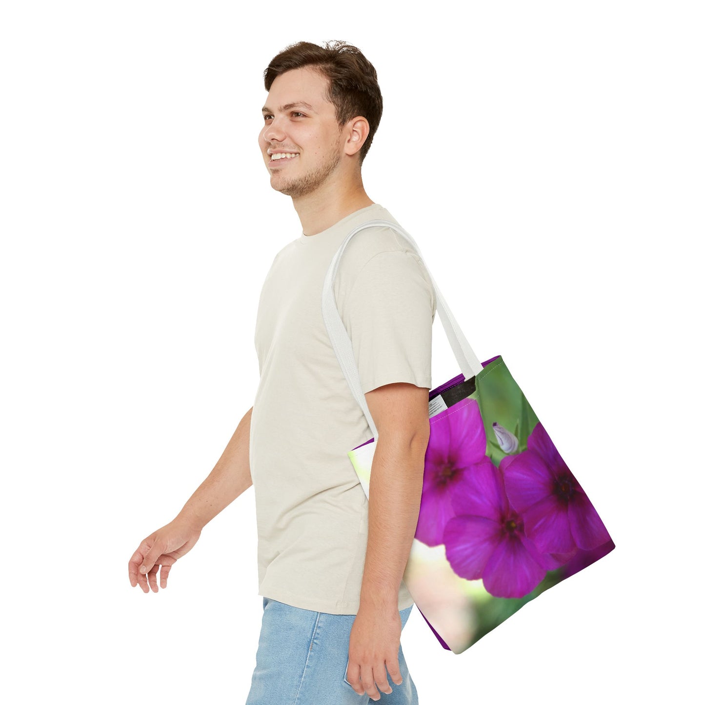 Magenta Flower - Tote