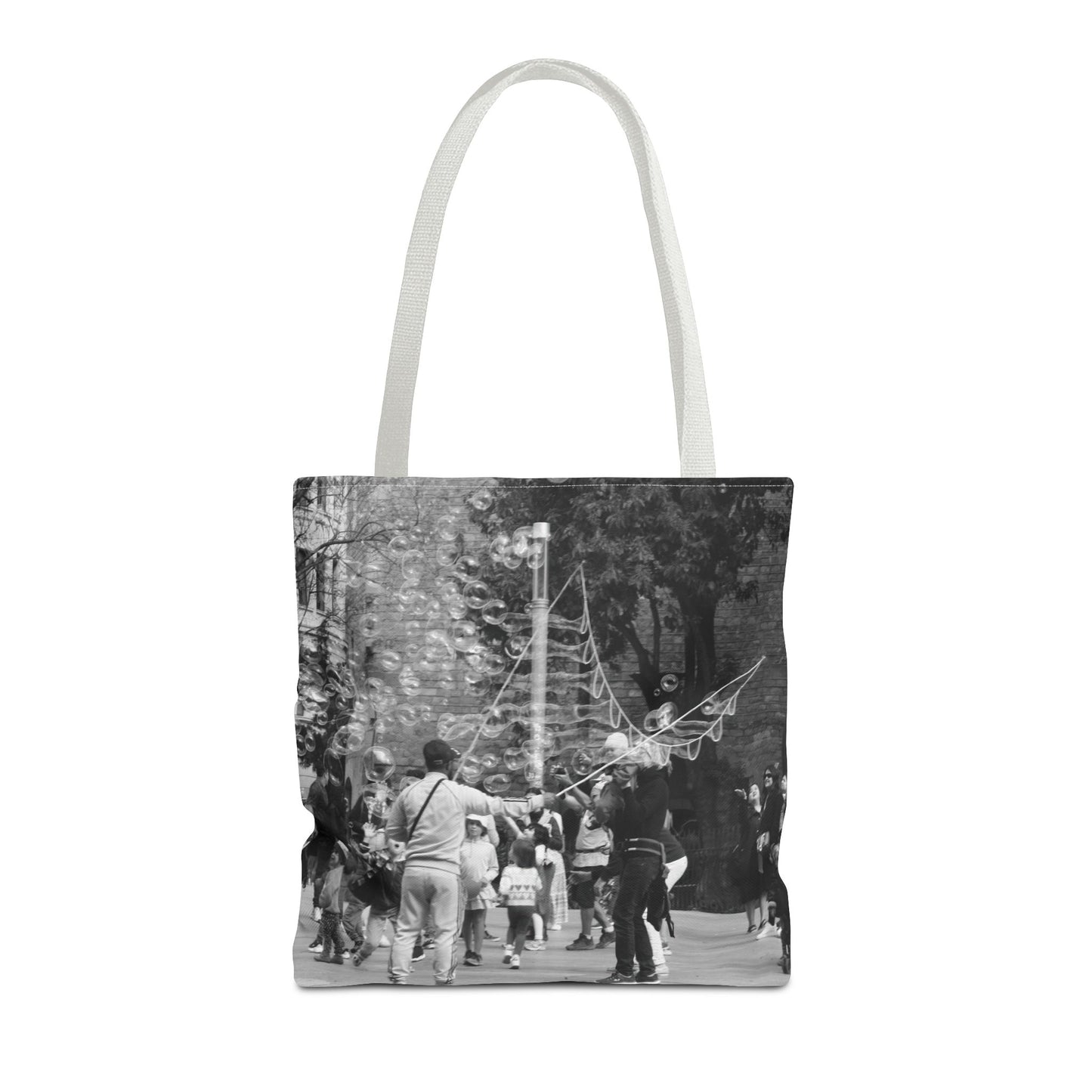 Bubbles in Square Barcelona - Tote