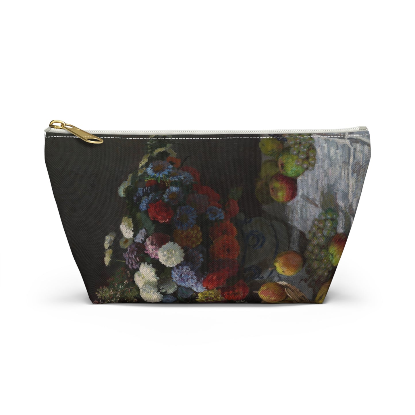 Still Life with Flowers and Fruit - Monet Pouch
