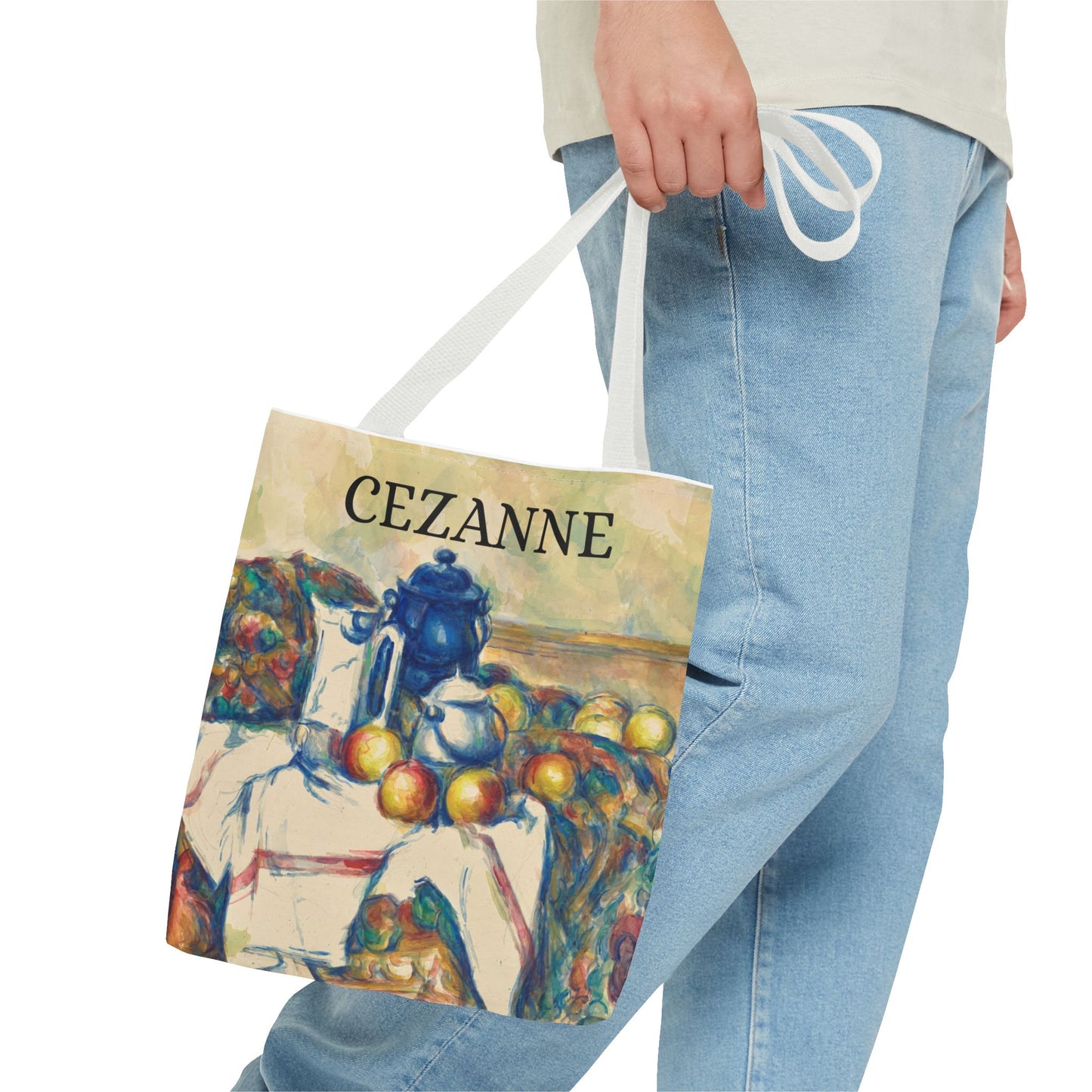 Still Life with Blue Pot - Cezanne - Tote