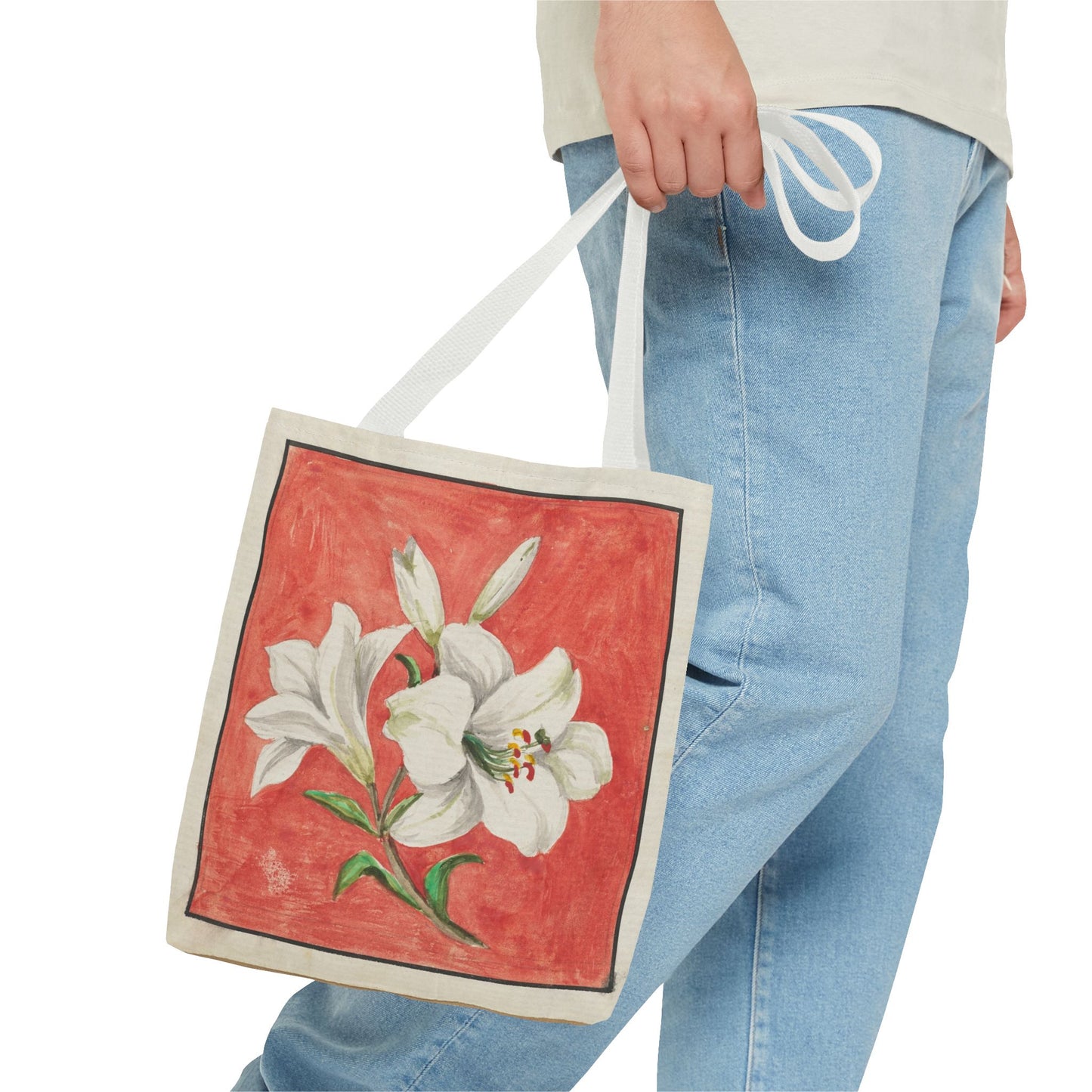 White Lily - Unknown Artist - Tote