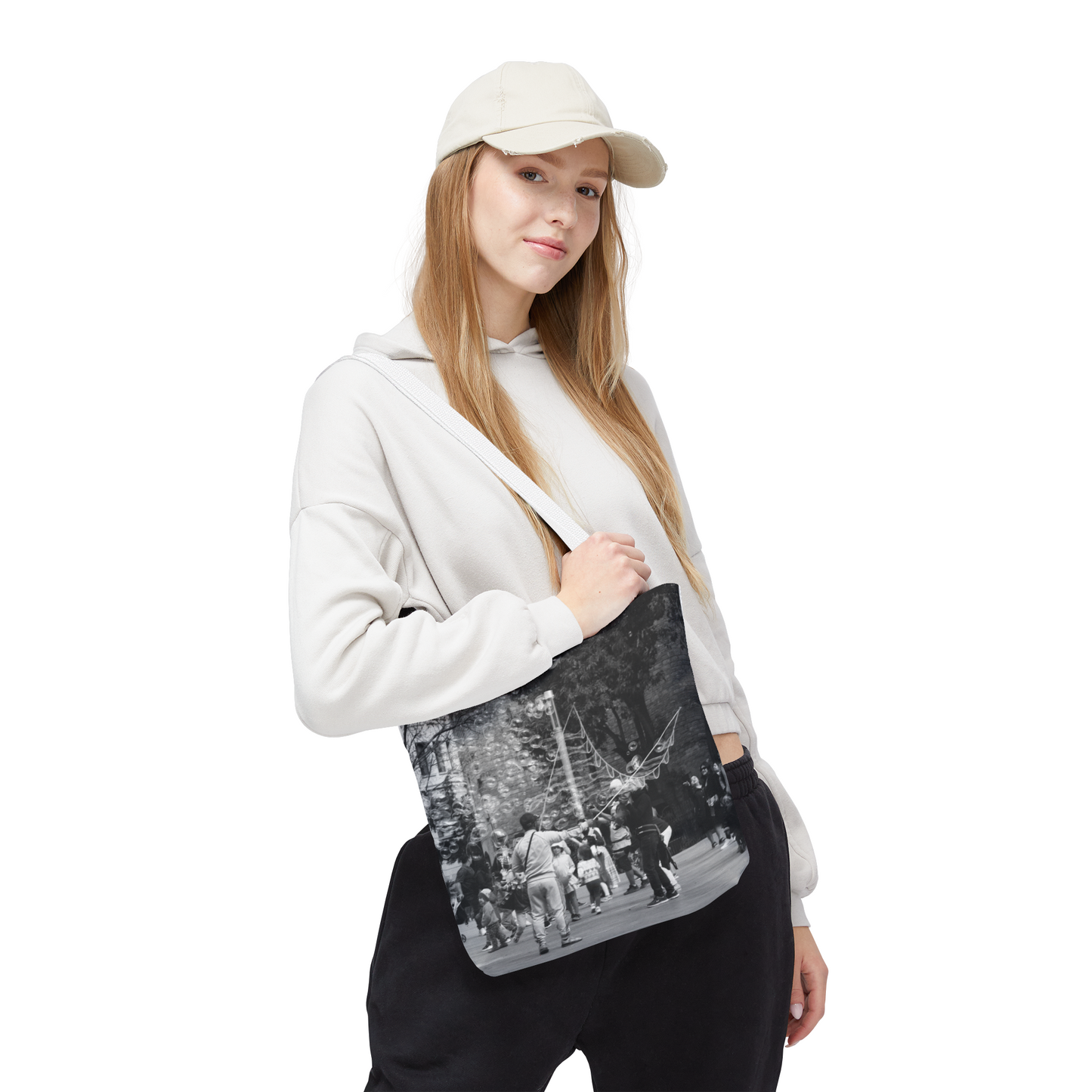 Bubbles in Square Barcelona - Tote
